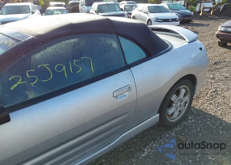 2001 Mitsubishi Eclipse Spyder Gt из США, поврежденный, VIN 4A3AE85H91E012538